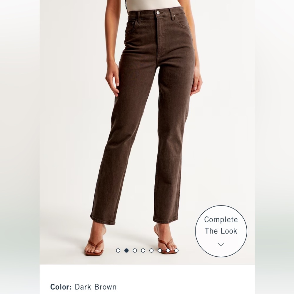 Abercrombie 90’s straight jeans